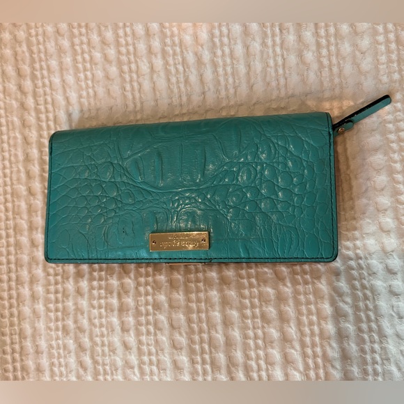 kate spade Handbags - Turquoise Kate Spade Bi Fold Wallet
